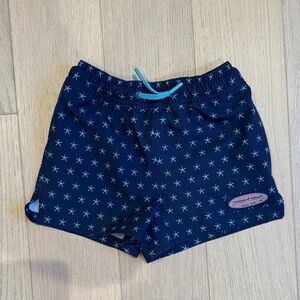 Vineyard Vines Blue Starfish Patterned Shorts